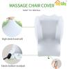 Easy-Going Massage Chair Cover Armchair Slipcovers,Recliner Wing Chair Slipcovers, Furniture Protector for Moving, Dust Cover,Sofa Covers Removable Shield, Buggy Bag, Storage,Machine Washable (White)