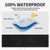 Easy-Going Patio Umbrella Cover Outdoor Offset Umbrella Cover Waterproof Cantilever Parasol Cover for 7.5ft to 11.5ft Banana Frame Umbrella, Black(Offset 7.5′-11.5’/Black)