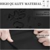 Easy-Going Patio V-Shaped Sectional Sofa Cover, Waterproof Outdoor Sectional Cover,Heavy Duty Garden Furniture Cover with Air Vent 89″ L (on Each Side) x 33.5″ D x 31″ H, Black(Black)