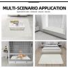 Easy-Going Sectional Couch Covers for Dogs L Shape Sofa Cover Reversible Sofa Slipcover Chaise Lounge Cover Furniture Protector Cover for Pets Dog Cat (Large, Dark Gray/Dark Gray)(Ivory/Ivory)