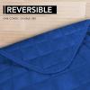 Easy-Going Sectional Couch Covers for Dogs L Shape Sofa Cover Reversible Sofa Slipcover Chaise Lounge Cover Furniture Protector Cover for Pets Dog Cat (Large, Dark Gray/Dark Gray)(Classic Blue/Classic Blue)