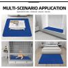 Easy-Going Sectional Couch Covers for Dogs L Shape Sofa Cover Reversible Sofa Slipcover Chaise Lounge Cover Furniture Protector Cover for Pets Dog Cat (Large, Dark Gray/Dark Gray)(Classic Blue/Classic Blue)