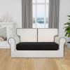 Easy-Going Sectional Couch Covers for Dogs L Shape Sofa Cover Reversible Sofa Slipcover Chaise Lounge Cover Furniture Protector Cover for Pets Dog Cat (Large, Dark Gray/Dark Gray)(Black/Beige)