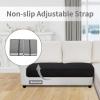 Easy-Going Sectional Couch Covers for Dogs L Shape Sofa Cover Reversible Sofa Slipcover Chaise Lounge Cover Furniture Protector Cover for Pets Dog Cat (Large, Dark Gray/Dark Gray)(Black/Beige)