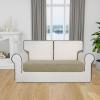 Easy-Going Sectional Couch Covers for Dogs L Shape Sofa Cover Reversible Sofa Slipcover Chaise Lounge Cover Furniture Protector Cover for Pets Dog Cat (Large, Dark Gray/Dark Gray)(Beige/Beige)