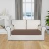 Easy-Going Sectional Couch Covers for Dogs L Shape Sofa Cover Reversible Sofa Slipcover Chaise Lounge Cover Furniture Protector Cover for Pets Dog Cat (Large, Dark Gray/Dark Gray)(Brown/Beige)