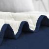 Easy-Going Sectional Couch Covers for Dogs L Shape Sofa Cover Reversible Sofa Slipcover Chaise Lounge Cover Furniture Protector Cover for Pets Dog Cat (Large, Dark Gray/Dark Gray)(Navy/Ivory)