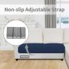 Easy-Going Sectional Couch Covers for Dogs L Shape Sofa Cover Reversible Sofa Slipcover Chaise Lounge Cover Furniture Protector Cover for Pets Dog Cat (Large, Dark Gray/Dark Gray)(Navy/Ivory)