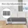 Easy-Going Sectional Couch Covers for Dogs L Shape Sofa Cover Reversible Sofa Slipcover Chaise Lounge Cover Furniture Protector Cover for Pets Dog Cat (Large, Dark Gray/Dark Gray)(Gray/Light Gray)