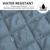 Easy-Going Sectional Couch Covers for Dogs L Shape Sofa Cover Reversible Sofa Slipcover Chaise Lounge Cover Furniture Protector Cover for Pets Dog Cat (Large, Dark Gray/Dark Gray)(Light Blue/Light Blue)