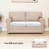 Easy-Going Stretch 4 Pieces Couch Cushion Covers for Sectional Sofa Left/Right L Shape Chaise Lounge Sofa Seat slipcover Anti-Slip Sofa Cover Soft (3 Seater + 1 Chaise, Dark Gray)(Snow White)