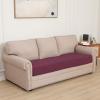 Easy-Going Stretch 4 Pieces Couch Cushion Covers for Sectional Sofa Left/Right L Shape Chaise Lounge Sofa Seat slipcover Anti-Slip Sofa Cover Soft (3 Seater + 1 Chaise, Dark Gray)(Ash Rose)