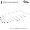Easy-Going Stretch 4 Pieces Couch Cushion Covers for Sectional Sofa Left/Right L Shape Chaise Lounge Sofa Seat slipcover Anti-Slip Sofa Cover Soft (3 Seater + 1 Chaise, Dark Gray)(Golden)