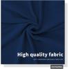 Easy-Going Stretch Bed Headboard Slipcover, Small Square Jacquard Furniture Cover, Dustproof Protector Cover for Bedroom Decor (Queen, Cream)(Navy)