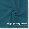 Easy-Going Stretch Bed Headboard Slipcover, Small Square Jacquard Furniture Cover, Dustproof Protector Cover for Bedroom Decor (Queen, Cream)(Peacock Blue)