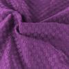 Easy-Going Stretch Dining Room Chair Slipcovers Parsons Chair Slipcovers Protector Soft Removable Washable (M6 Pieces, Square Purple)