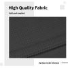 Easy-Going Stretch Sofa Slipcover 2 Pieces L-Shaped Sofa Cover Sectional Couch Cover for Living Room Jacquard Fabric Chaise Lounge Slipcover with Elastic Bottom for Dogs Kids Pets(Large,Chocolate)(Dark Gray)