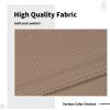 Easy-Going Stretch Sofa Slipcover 2 Pieces L-Shaped Sofa Cover Sectional Couch Cover for Living Room Jacquard Fabric Chaise Lounge Slipcover with Elastic Bottom for Dogs Kids Pets(Large,Chocolate)(Camel)