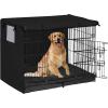 Easy-Going Dog Crate Cover 42 Inch Dog Kennel Cover for Dog, Cage Covers for Dog Crates Fit (42″ L x28 Wx30 H) Black