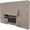 Outdoor TV Cover for 40 to 42 inches LCD, LED, Waterproof, Weatherproof and Dust-Proof TV Screen Protectors with Cleaning Cloth (42 inch,Black)(Camel)