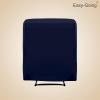 Easy-Going PU Leather Recliner slipcovers, Waterproof Stretch Sofa Covers, 4 Pieces Stretch Furniture Protector, Anti-Slip Elastic Strap Shield Pets Kids Children Cats Dogs (Recliner, Navy)