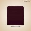 Easy-Going PU Leather Recliner slipcovers, Waterproof Stretch Sofa Covers, 4 Pieces Stretch Furniture Protector, Anti-Slip Elastic Strap Shield Pets Kids Children Cats Dogs (Recliner, Wine)