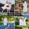 Easy-Going Oversized Flannel Wearable Blanket Hoodie for Adults, One Size Fits All(Ivory)