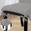 Easy-Going Dining Chair Covers Stretch Parsons Chair Slipcover with Skirt Chair Covers for Dining Room Restaurant Banquet (2 PCS, Light Gray)(Light Gray)