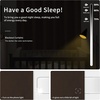 Easy-Going Blackout Curtains for Bedroom, Solid Thermal Insulated Grommet and Noise Reduction Window Drapes, Room Darkening Curtains for Living Room, 2 Panels(42×63 in, Dark Brown)(Dark Brown)